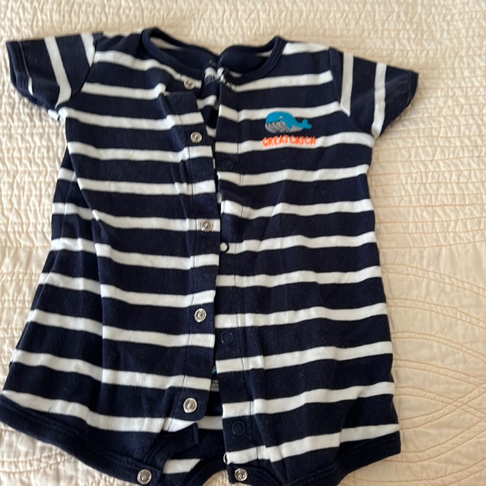 Carters onesie shorts jumpsuit